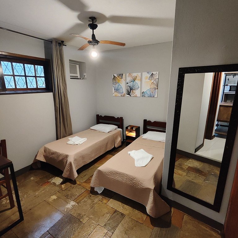 STUDIO Privado COM AR próx Shopping+Universidades