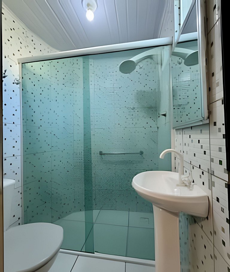 Casa Confortável - 80 metros da Prainha - SFS