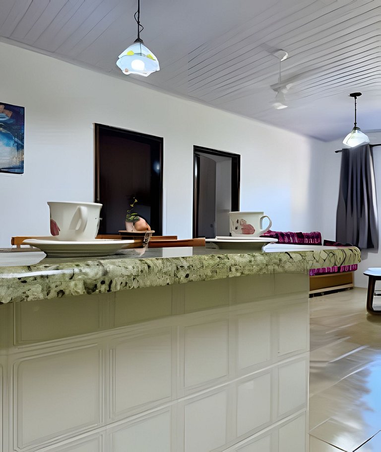 Casa Confortável - 80 metros da Prainha - SFS